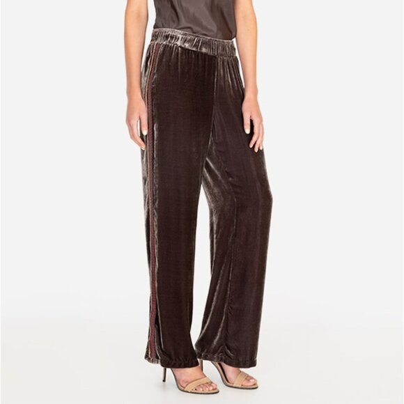 Johnny Was Ravi Wide Leg Velvet Pant - Picture 2 of 15